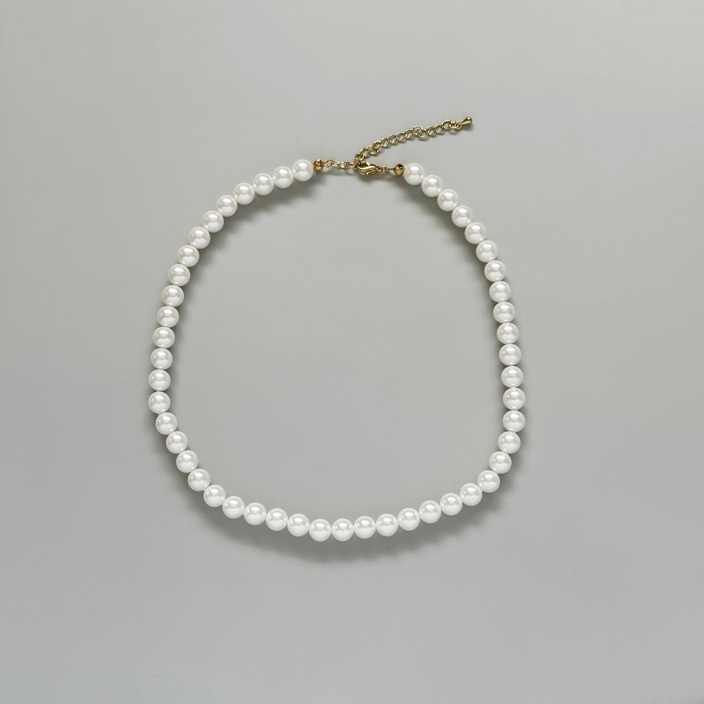 Classic Round Pearl Necklace