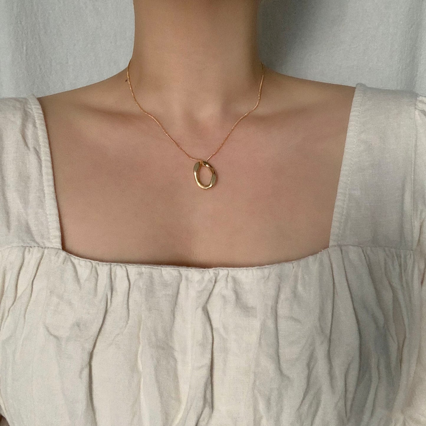 Geometric Pendant Necklace