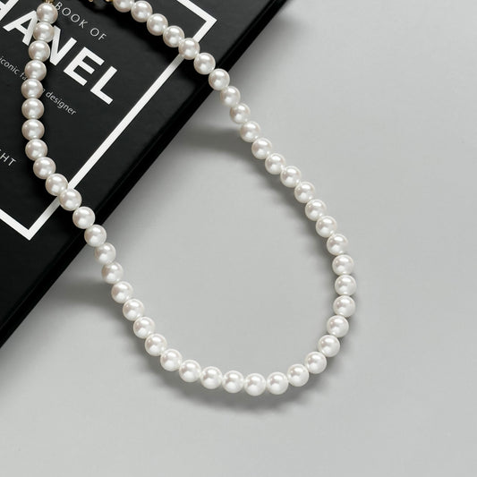 Classic Round Pearl Necklace