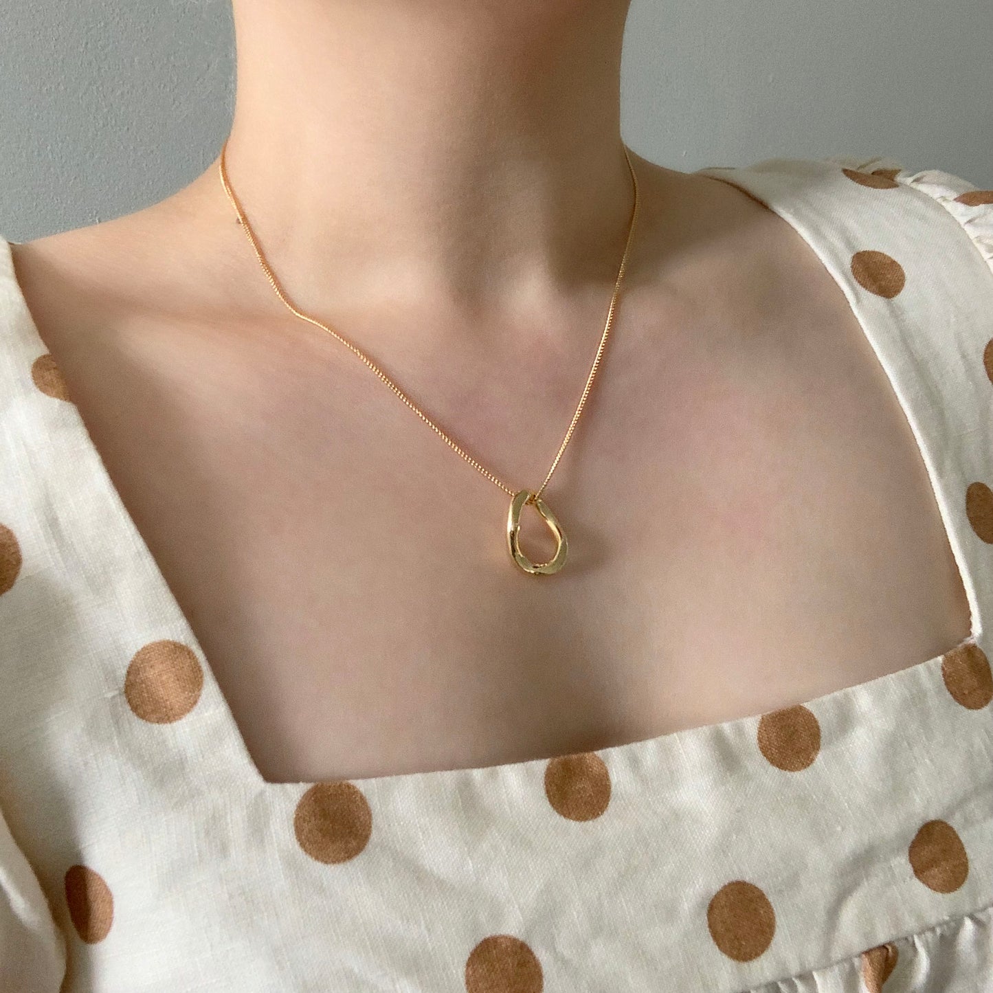 Geometric Pendant Necklace