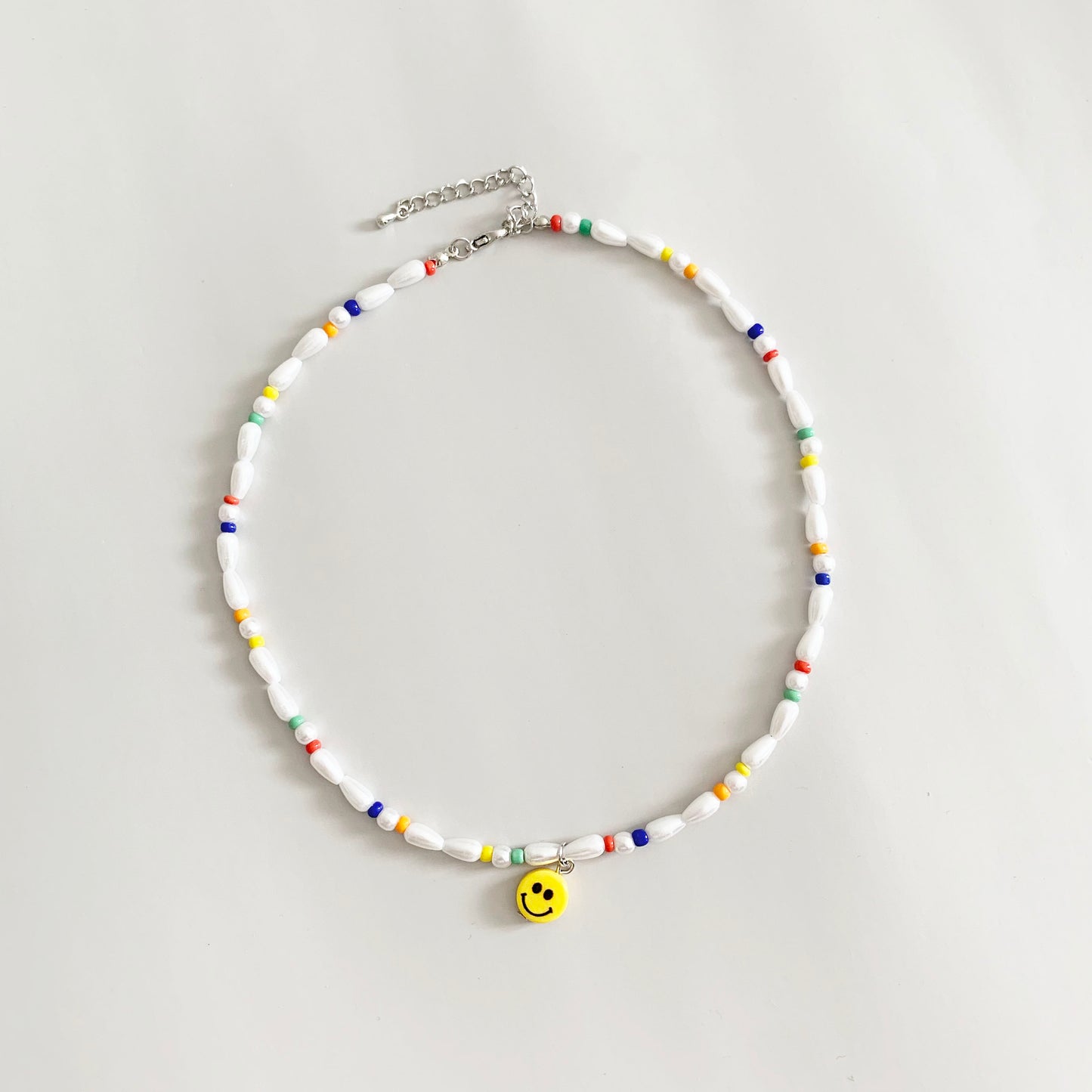 Smile Pearl Beaded Necklace