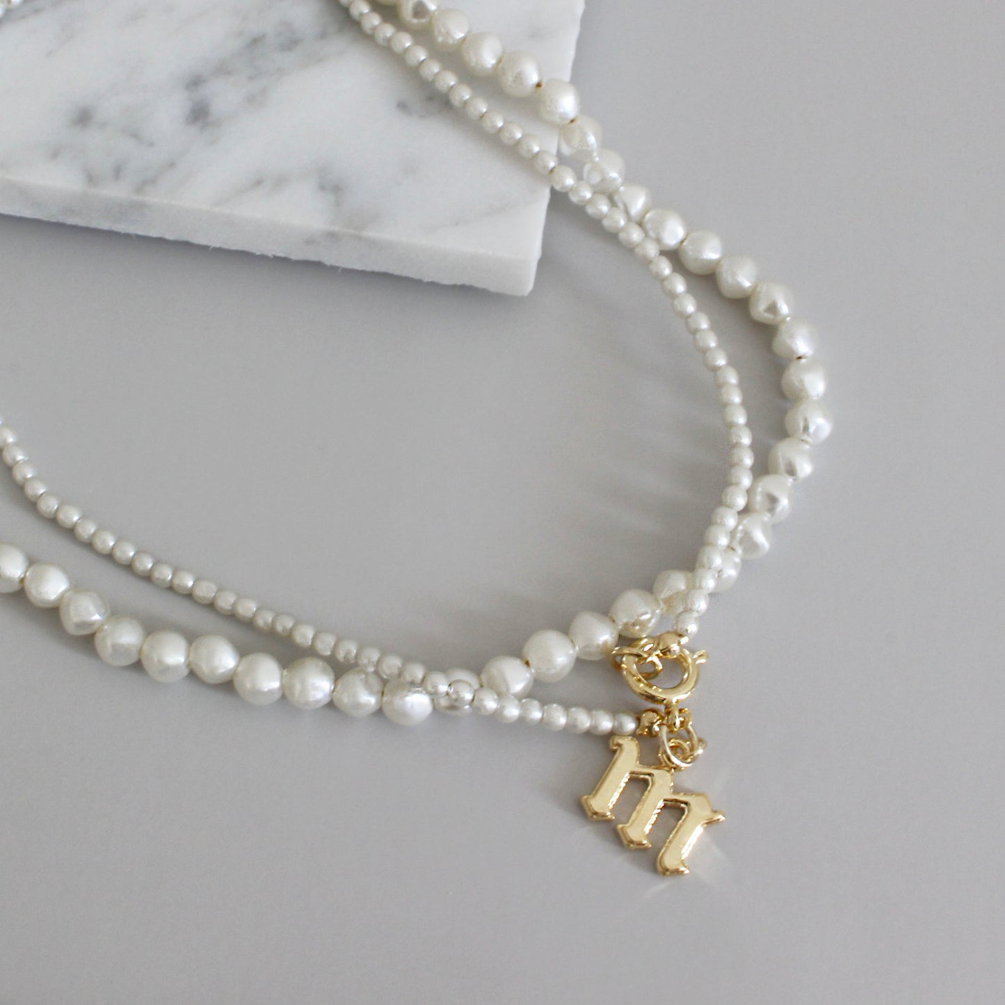 Baroque Pearl Layered Necklace